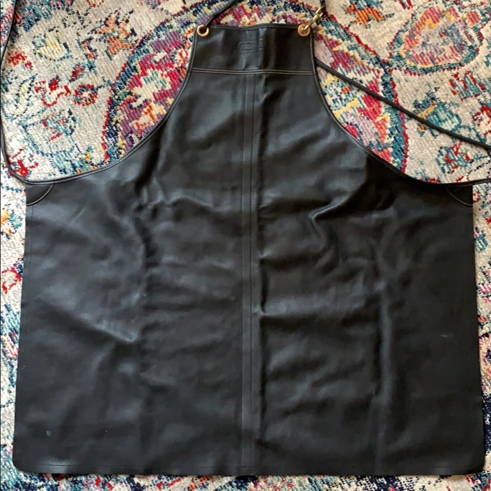 One of a kind. Coach leather apron
